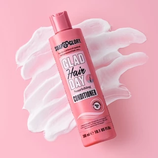 Soap & Glory Glad Hair Day Nourishing Conditioner 300Ml โซพ แอนด์ กลอรี่ แกลด แฮร์ เดย์ นูริชชิ่ง คอนดิชันเนอร์ 300มล.