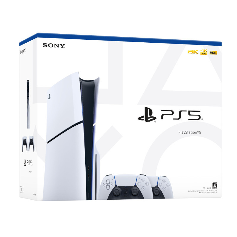 SONY PlayStation 5 Slim PS5 Ultra HD Blu-ray Two DualSense Bundle รุ่น ASIA-00479