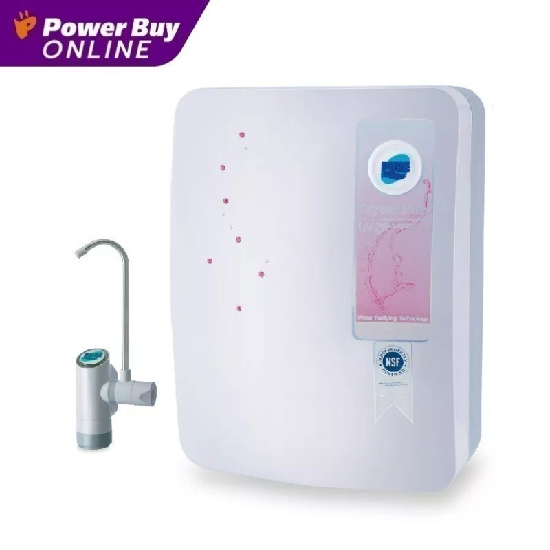 เครื่องกรองน้ำ PURE CPR-01 UV ระบบกรองน้ำดื่ม 4 ขั้นตอน