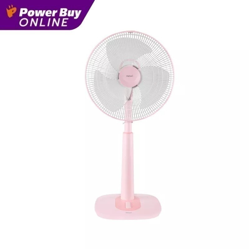 HATARI พัดลมปรับระดับ 16 นิ้ว (สีชมพู) รุ่น S16M1 PINK