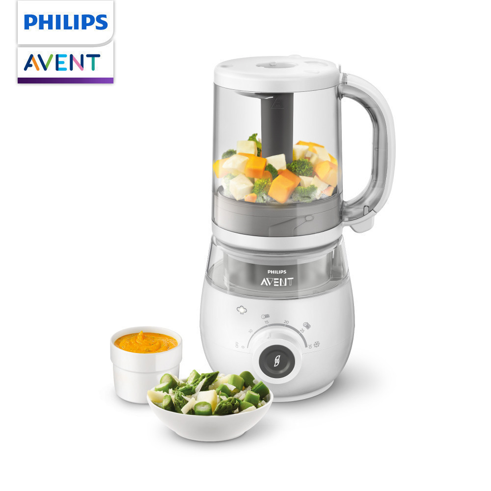 Philips Avent جهاز تحضير طعام الأطفال 4 في 1 (بخار وخلط وإذابة) — صورة 5