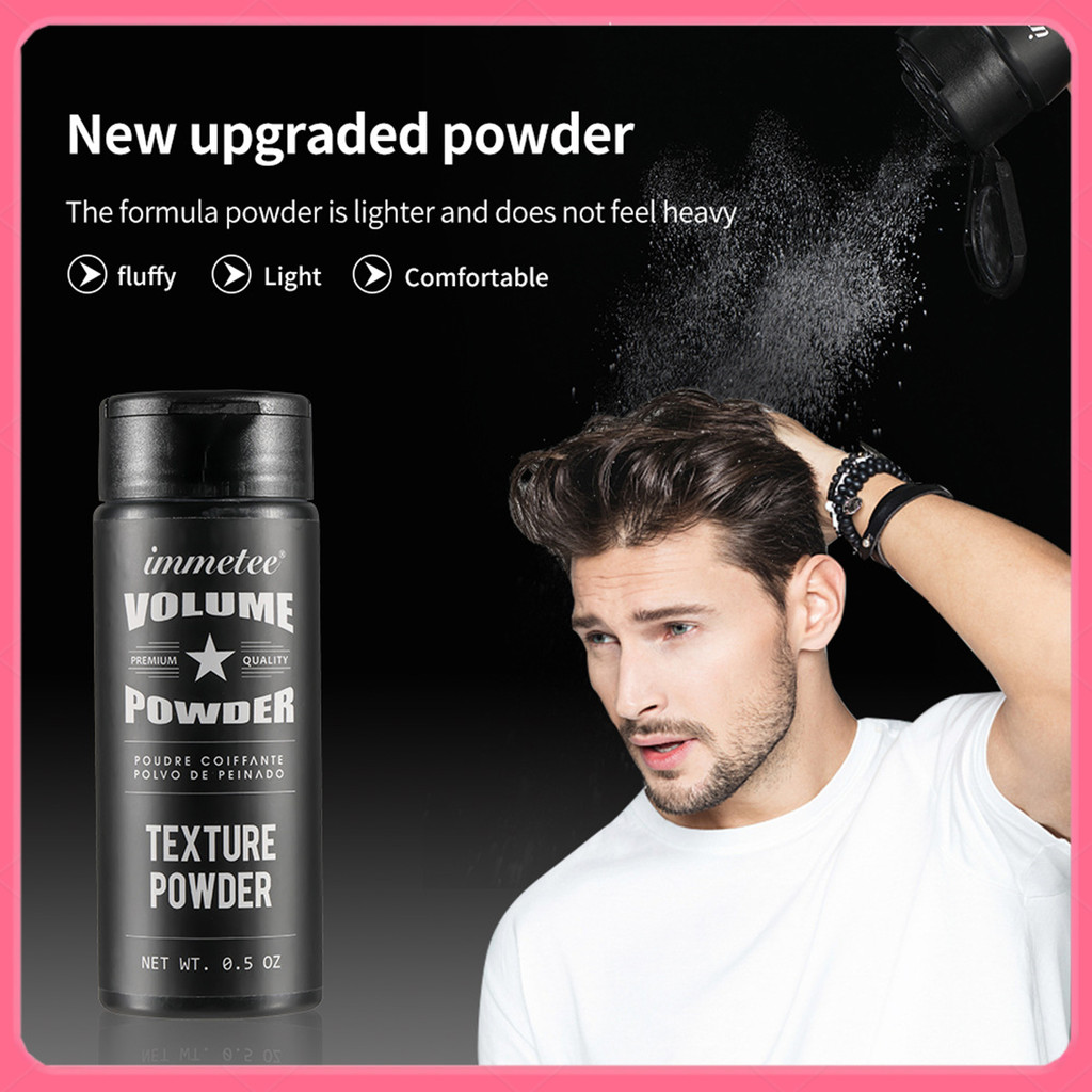 Spemall Beauty Personal Care Mini Hair Volume Powder Hair Volume Shaping Powder แบบพกพาสําหรับผู้ชาย