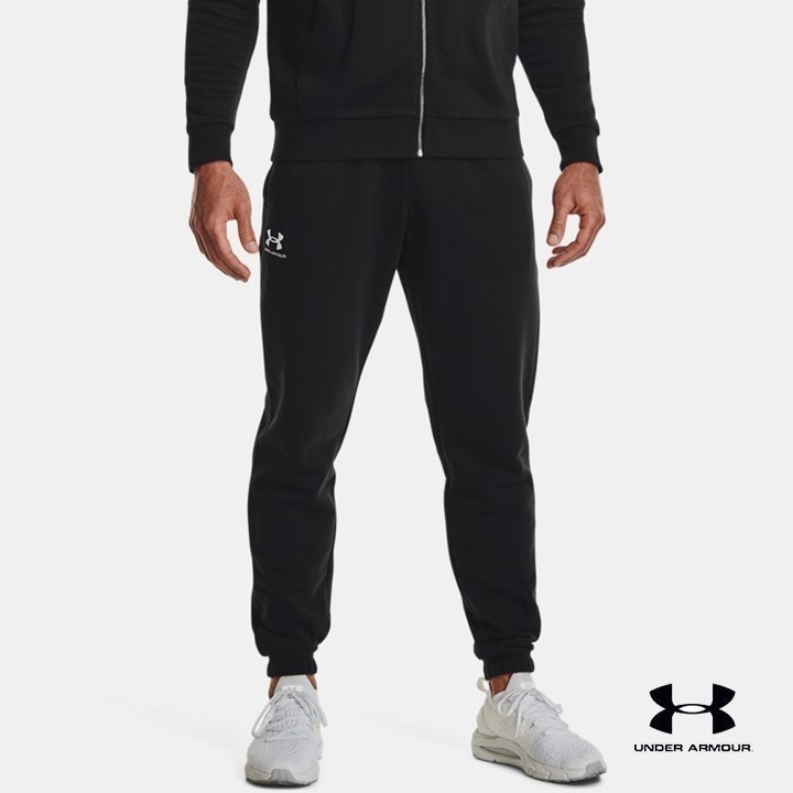 Under Armour กางเกงจ๊อกเกอร์ UA Essential Fleece สำหรับผู้ชาย
