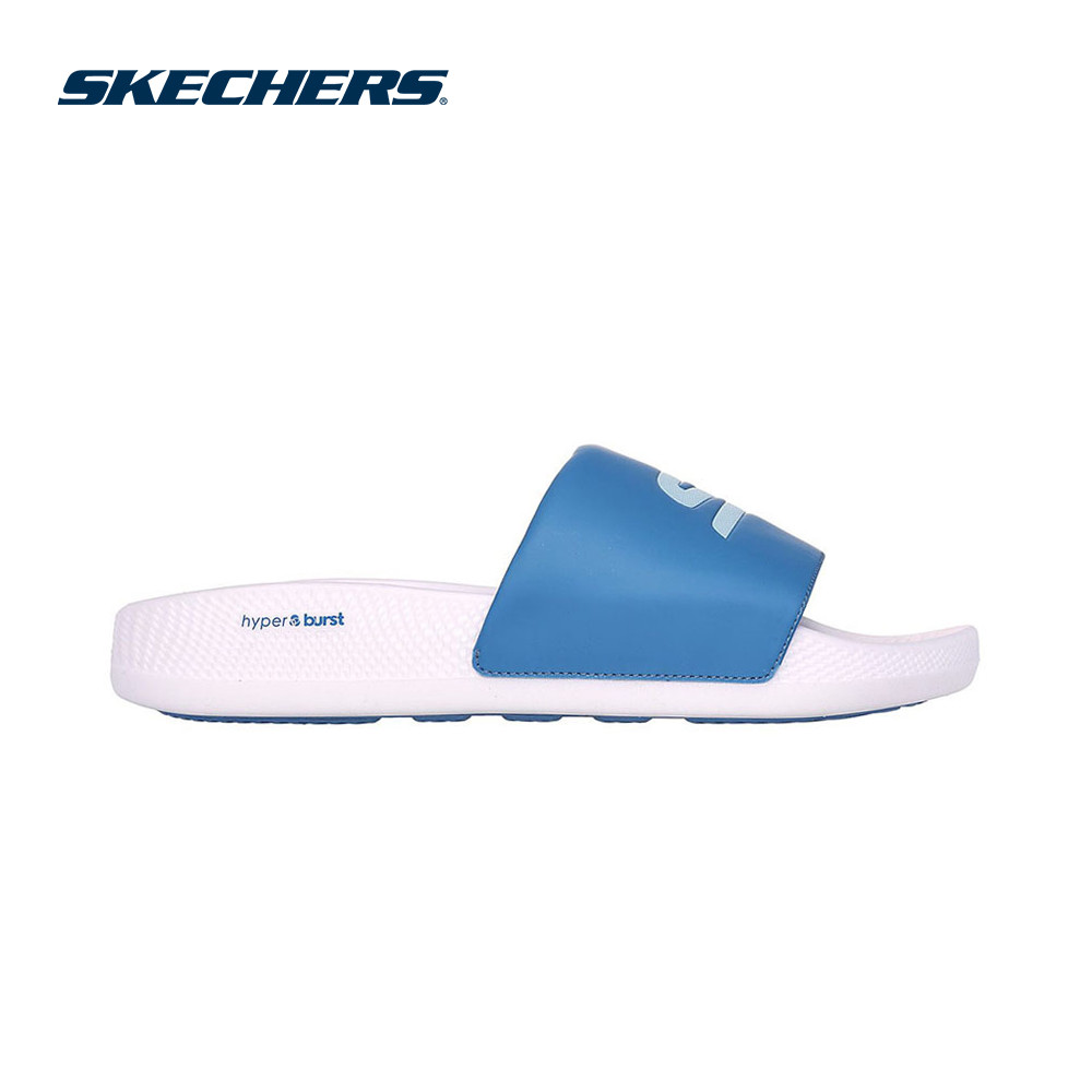 Skechers สเก็ตเชอร์ส รองเท้าแตะผู้ชาย Men On-The-GO Hyper Slide Deriver Walking Slides - 246020-WBL