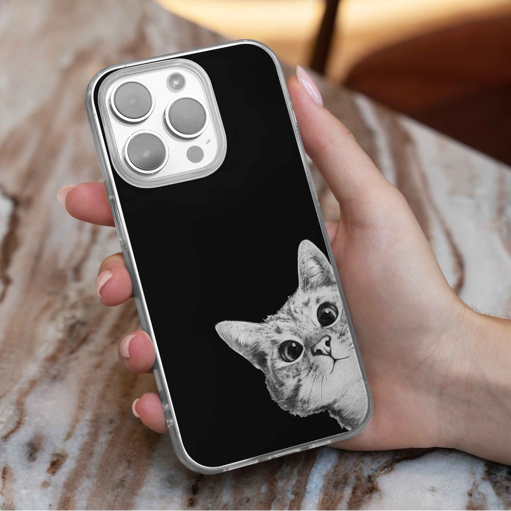 ดีไซน์สัตว์โมเดิร์น เคสโทรศัพท์ iPhone 16 Pro/15/14 Plus/13 mini/12/11/XS/XR   case พรีเมียมเกรดสูง