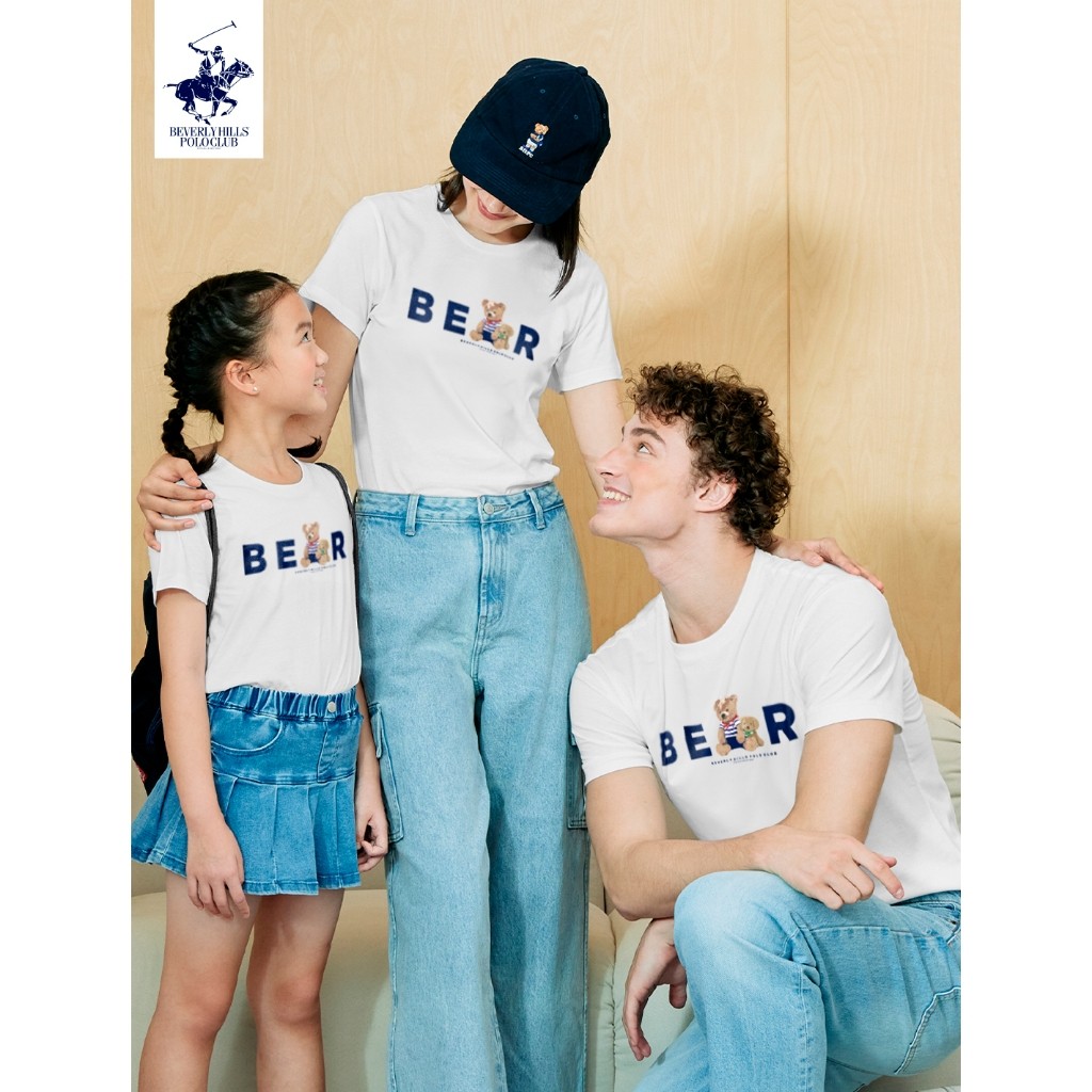 BEVERLY HILLS POLO CLUB เสื้อยืดคอกลม แขนสั้น Family Set