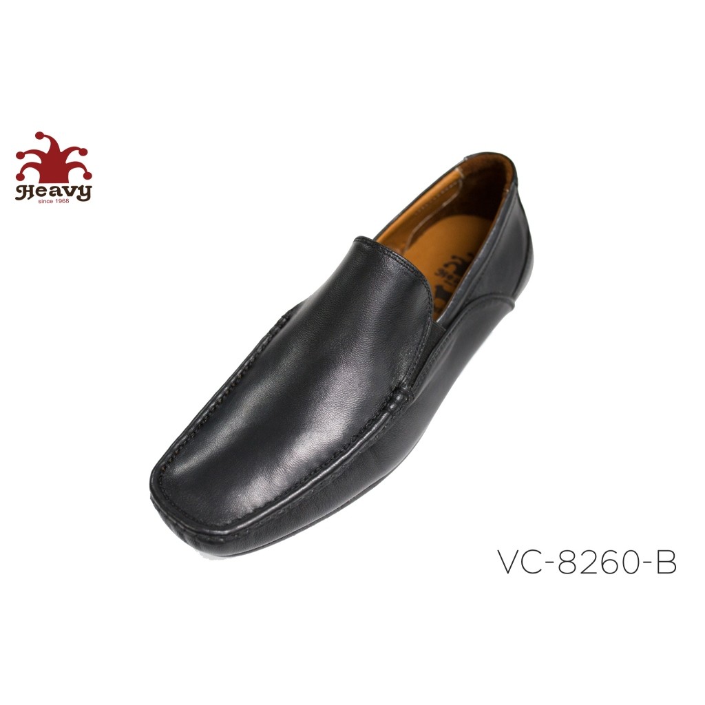 HEAVY SHOES รองเท้าแบบสวมหนังแกะ VC8260 มี 2 สี