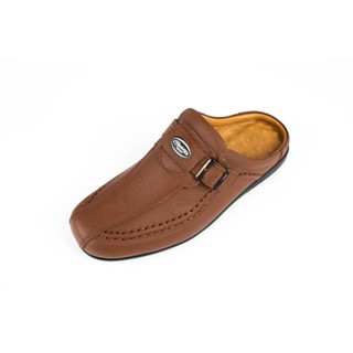 HEAVY SHOES รองเท้าแบบสวมรุ่น PS3960 มี 2สี น้ำตาลและเบจ