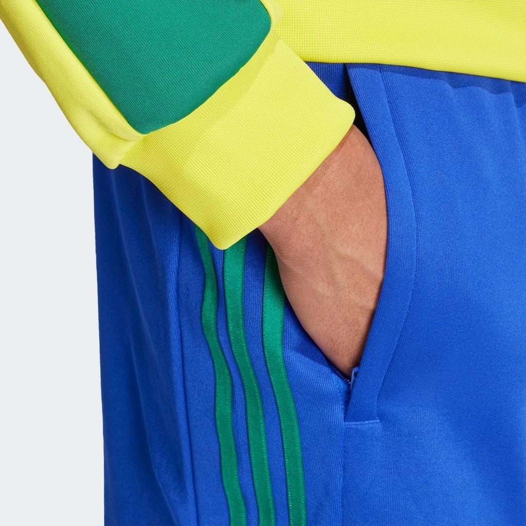 adidas ไลฟ์สไตล์ กางเกงขาสั้น House of Tiro Nations Pack ผู้ชาย สีน้ำเงิน IY2067 - รูปที่ 6