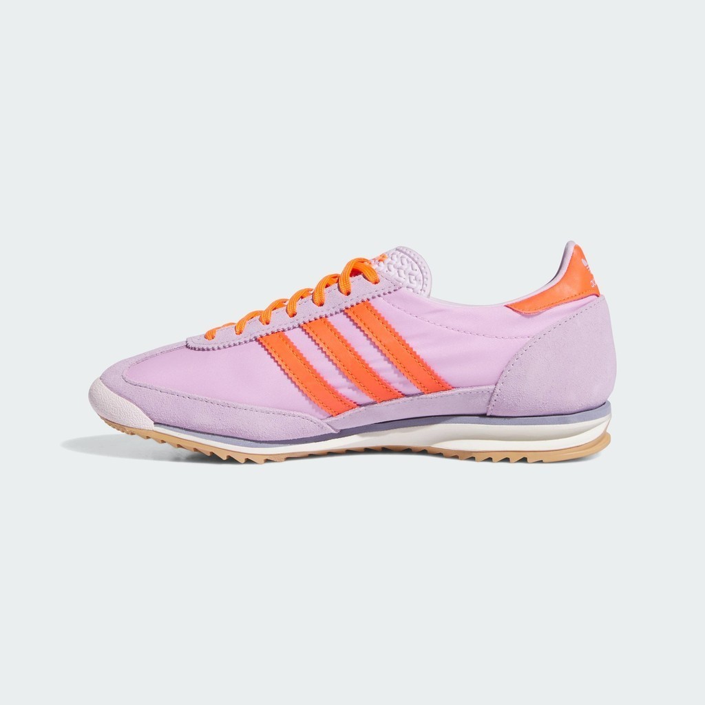 adidas ไลฟ์สไตล์ รองเท้า SL 72 OG ผู้หญิง สีม่วง JH7396 ราคา ถูกที่สุด ดีลบีเคเค แกลเลอรีภาพที่ 7