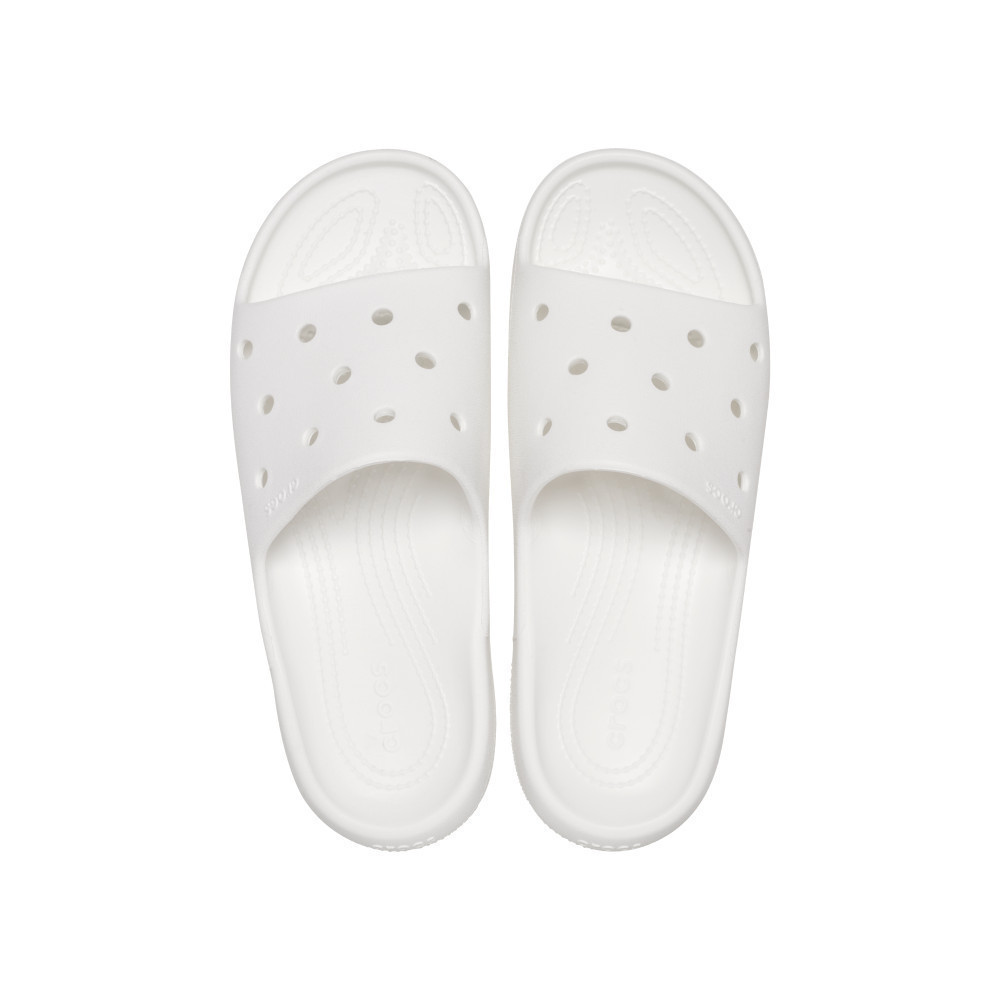 CROCS รองเท้าแตะผู้ใหญ่ CLASSIC CROCS SLIDE รุ่น 209401100 - WHITE