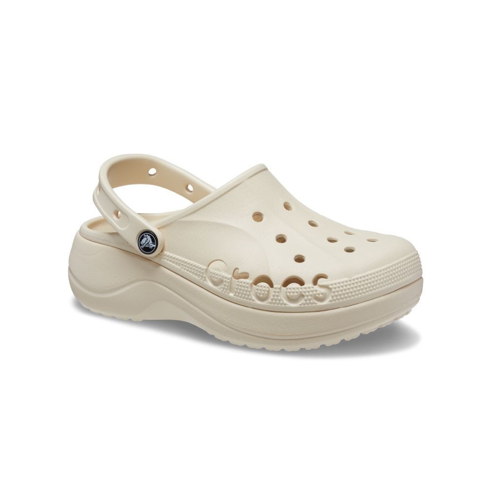 CROCS รองเท้าลำลองผู้หญิง BAYA PLATFORM CLOG รุ่น 20818611S - WINTER WHITE