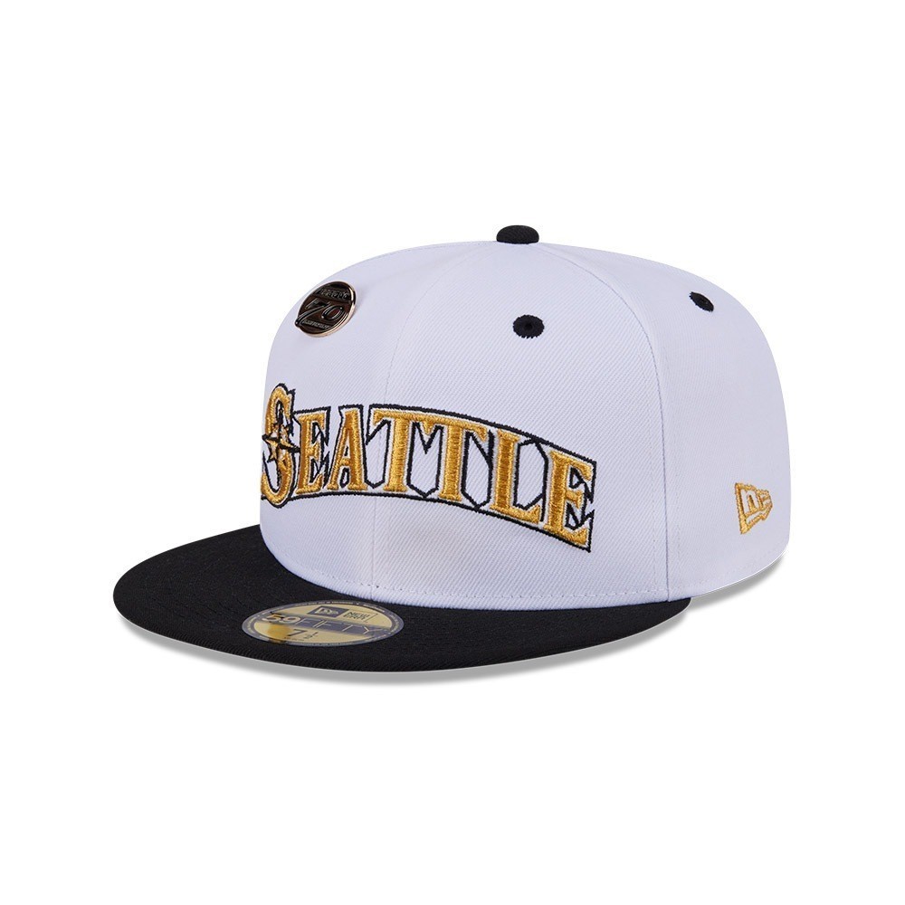 NEW ERA หมวก รุ่น NEW ERA 59FIFTY DAY SEATTLE MARINERS WHITE 59FIFTY CAP 60571955