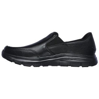 Skechers สเก็ตเชอร์ส รองเท้าทำงานผู้ชาย Men Work Flex Advantage Slip Resistant Work Shoes - 77071-BLK (latest)
