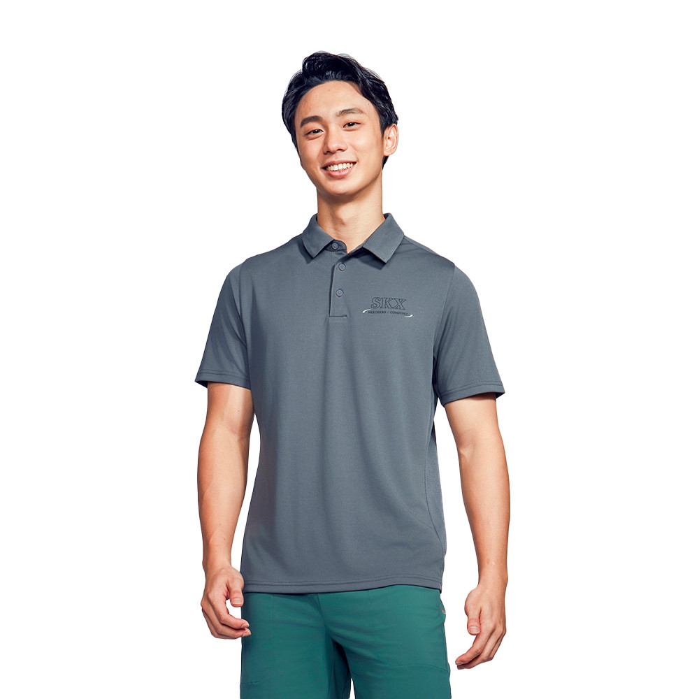 Skechers สเก็ตเชอร์ส เสื้อยืดแขนสั้นผู้ชาย Men Code Cyber Performance Short Sleeve Tee - SP324M530-0