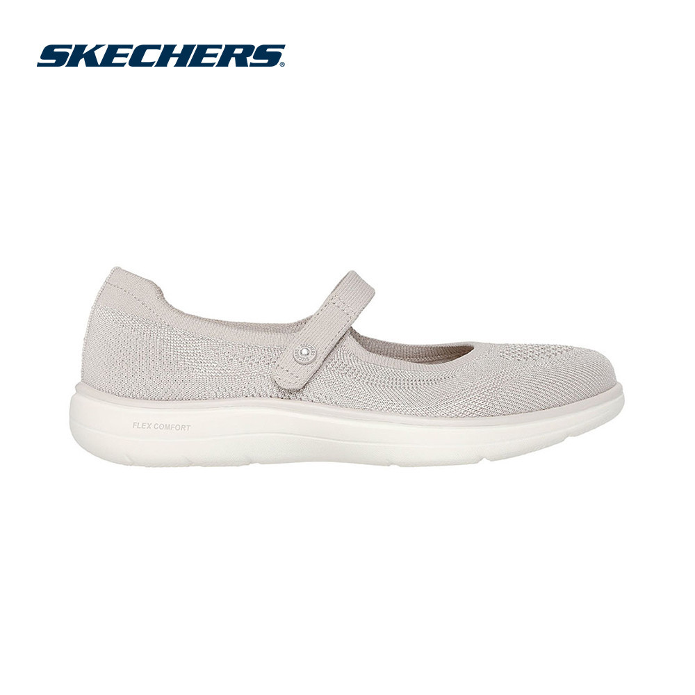 Skechers สเก็ตเชอร์ส รองเท้าผู้หญิง Women On-the-go Flex Radia On-the-GO Shoes - 138480-NAT- Air-Coo
