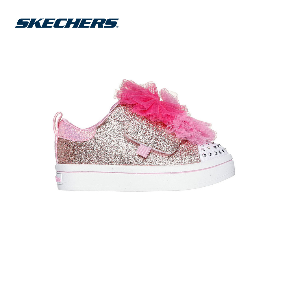 Skechers สเก็ตเชอร์ส รองเท้าเด็กผู้หญิง Girl Twi-Lites 2.0 Twinkle Toes Shoes - 314389N-RSGD