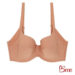 B'me เสื้อชั้นในมีโครง level 1 ฟองบาง) รุ่น ME1C82 สีเทากลาง สีน้ำตาลอมส้ม สีแดง