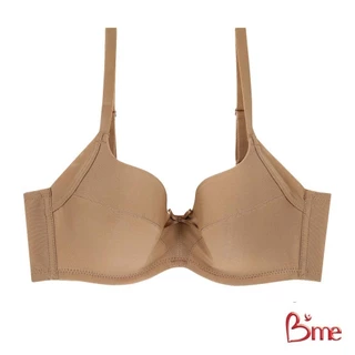 B'me เสื้อชั้นในมีโครง level 1 ฟองบาง รุ่น ME1C82 (แพ็ก 3 ตัว) สีดำ สีนู้ด สีโอวัลติน