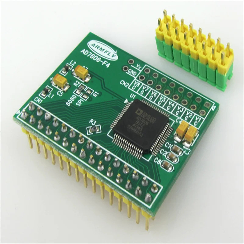 โมดูลเก็บข้อมูล AD7606 16 บิต ADC 8 ช่องสัญญาณ ความถี่การสุ่มตัวอย่าง 200KHz