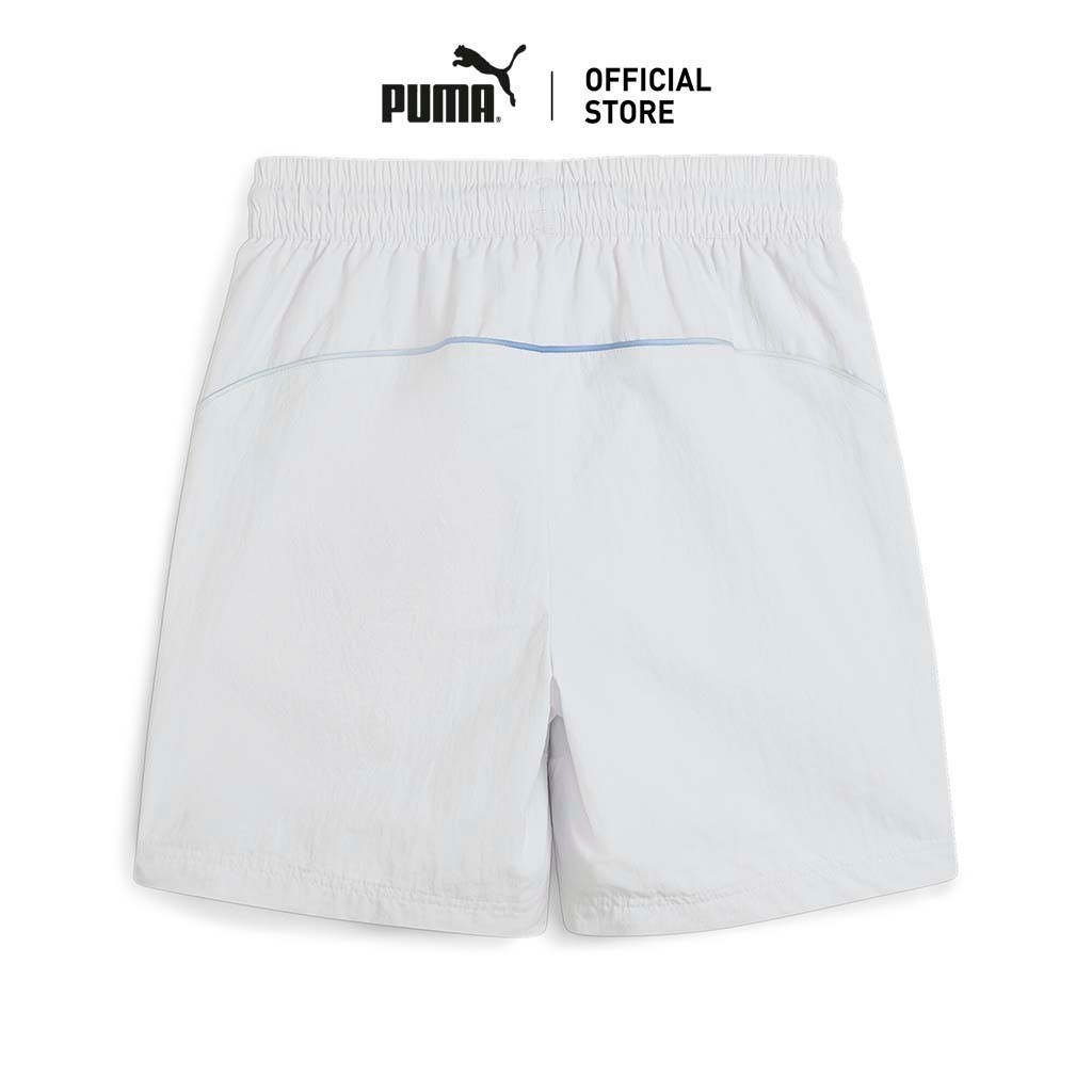 PUMA KIDS - กางเกงขาสั้นเด็กโต PUMA x PLAYSTATION สีเทา  62486642