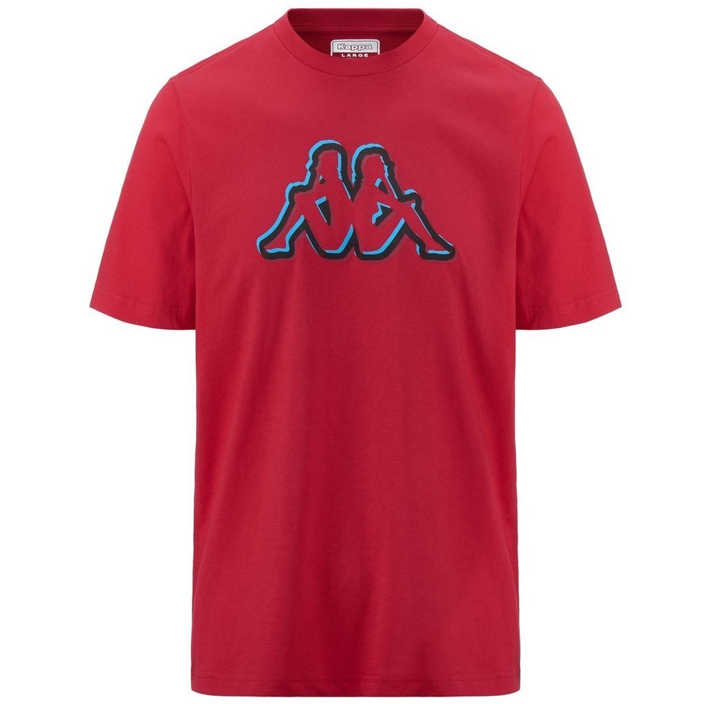 Kappa เสื้อยืด รุ่น LOGO EASY Red