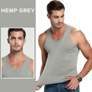 เสื้อกั๊กขายร้อนฤดูร้อนสำหรับผู้ชาย ผ้าฝ้ายผอมกีฬาชุดชั้นในอ…