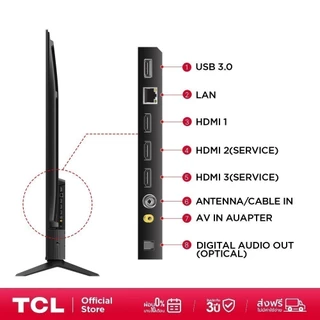 TCL ทีวี 65 นิ้ว 4K QLED Colorful Google TV รุ่น 65T6C/T6D HVA Panel,Dolby Vision & Atmos & DTS X & HDR 10+
