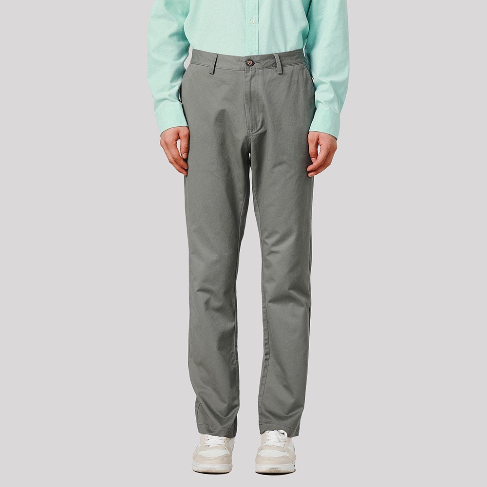 John Henry กางเกงผู้ชายขายาว ทรงปกติ รุ่น JH S425MPTRG13 - สีเทา