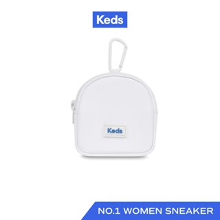 KEDS กระเป๋า รุ่น MINI POUCH CHARM สีขาว ( KS24ACB02002 )