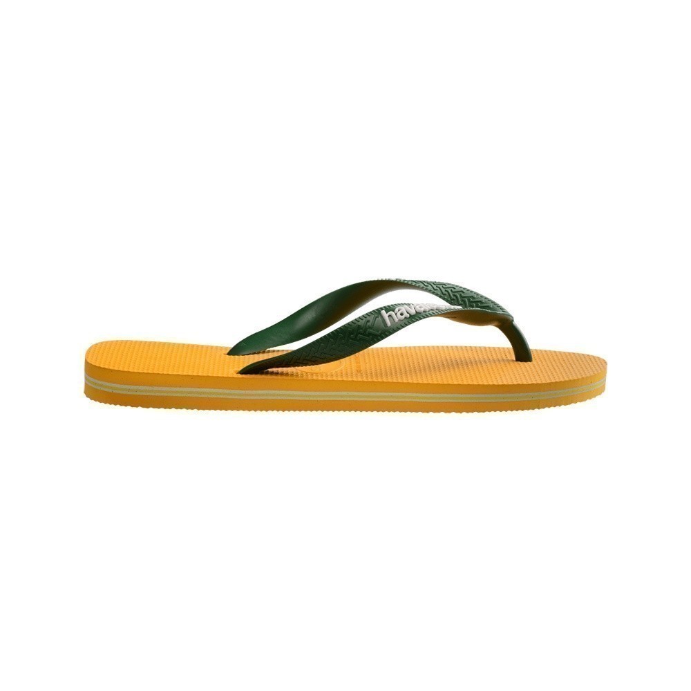 HAVAIANAS รองเท้าแตะ Brasil Logo Flip Flops YELLOW 41108501740U_H3YLXX - รูปที่ 2