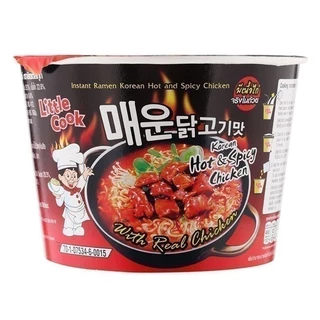 LITTLE COOK ลิตเติ้ลกุ๊กบะหมี่ราเมงสำเร็จรูปรสไก่เผ็ดเกาหลี 150กรัม [8852098706485]