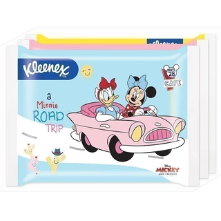 KLEENEX คลีเน็กซ์ดีสนีย์กระดาษเช็ดหน้าซอฟแพ็ค 50แผ่น แพค3 [8888336008769]