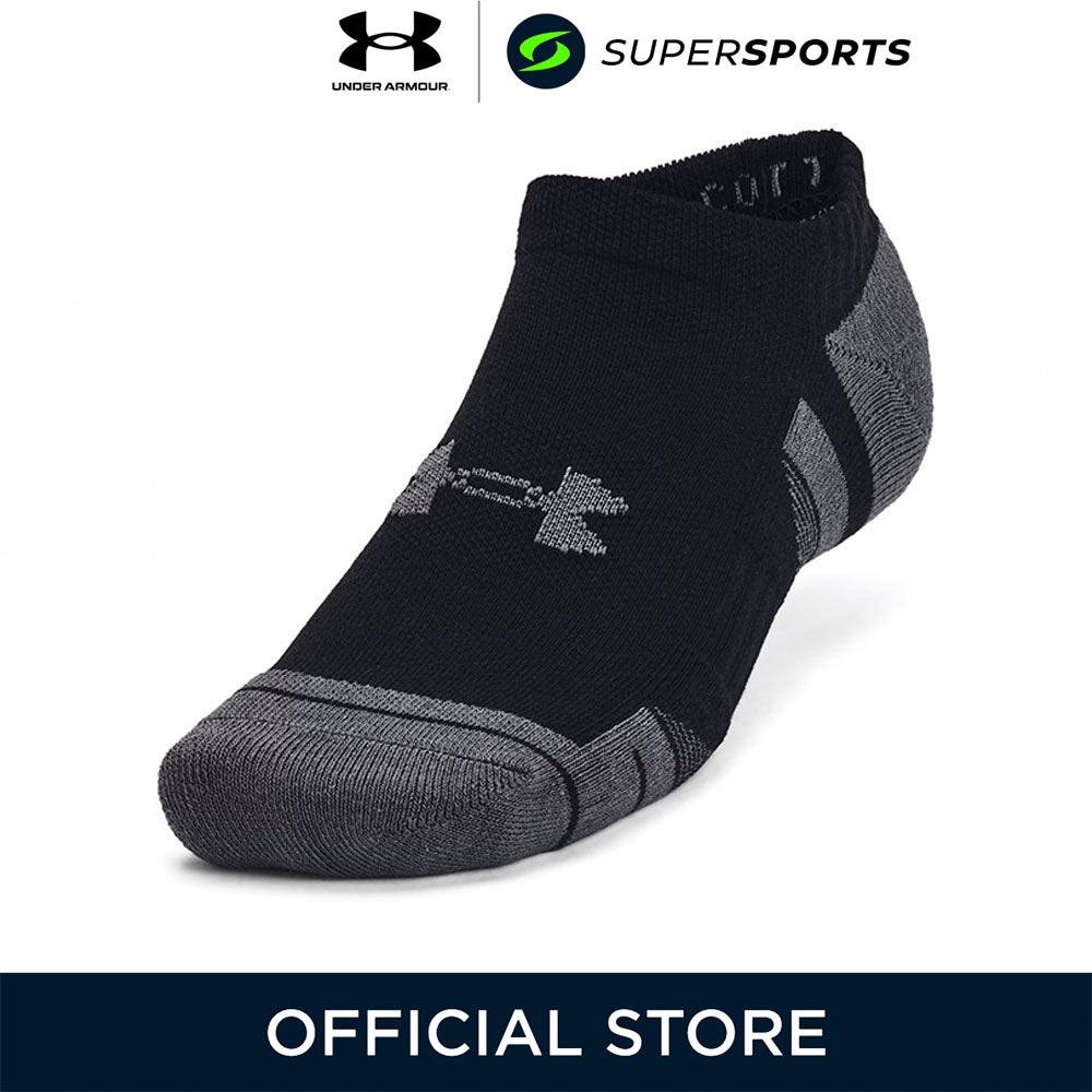 UNDER ARMOUR Performance Cotton No Show ถุงเท้าผู้ใหญ่ (แพ็ค 3 คู่)
