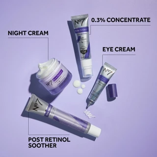 No7 Pure Retinol 0.3% Retinol Night Concentrate Serum 30 ML. นัมเบอร์เซเว่น เรตินอล 0.3% เซรั่ม 30 มล.