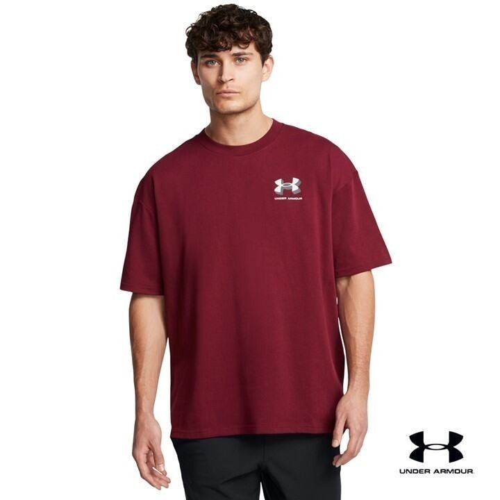Under Armour UA Arch Logo Heavyweight Men's Oversized Short Sleeve