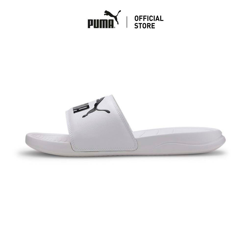 PUMA BASICS - รองเท้าแตะ Popcat 20 สีขาว - 37227902