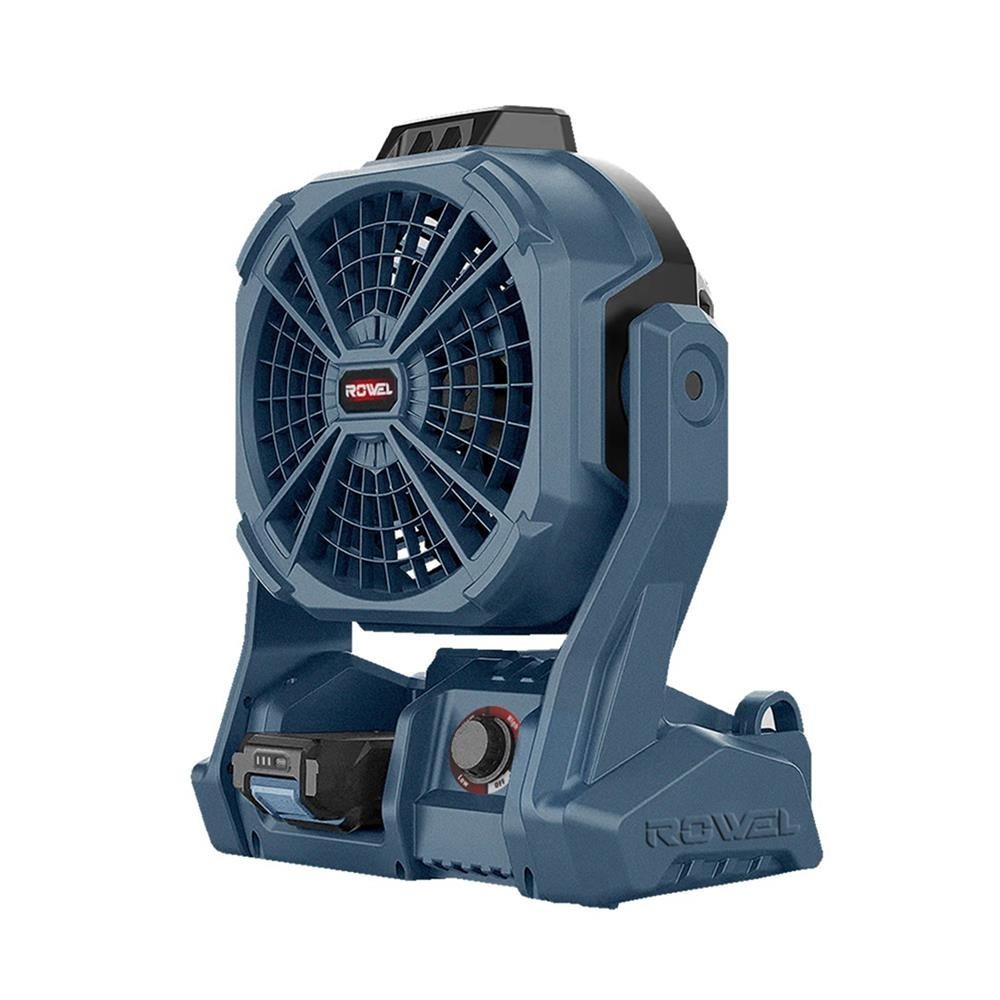 HomePro พัดลมไร้สาย (พร้อมแบตเตอรี่)  RW-PT-DFA600 20 โวลต์ แบรนด์ ROWEL