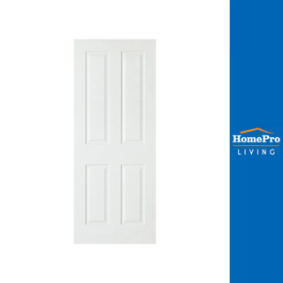 AZLE ประตูภายใน HDF ศรีวิชัย 4 ลูกฟัก 80X200 ซม. สีรองพื้น จ…