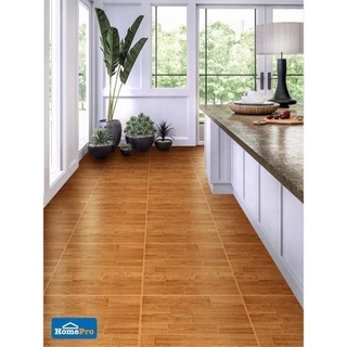 ภูผา กระเบื้องพื้น 16x16 นิ้ว มะค่า ปาร์เก้ น้ำตาล A จัดส่งโดย HomePro