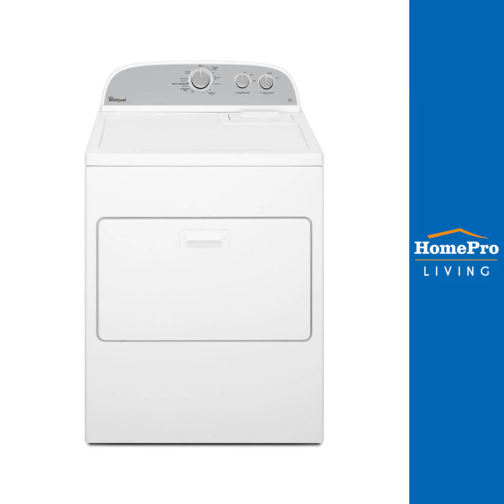 [จัดส่งพร้อมติดตั้ง] WHIRLPOOL เครื่องอบผ้าฝาหน้า WHIRLPOOL 3LWED4815FW 10.5 กก.