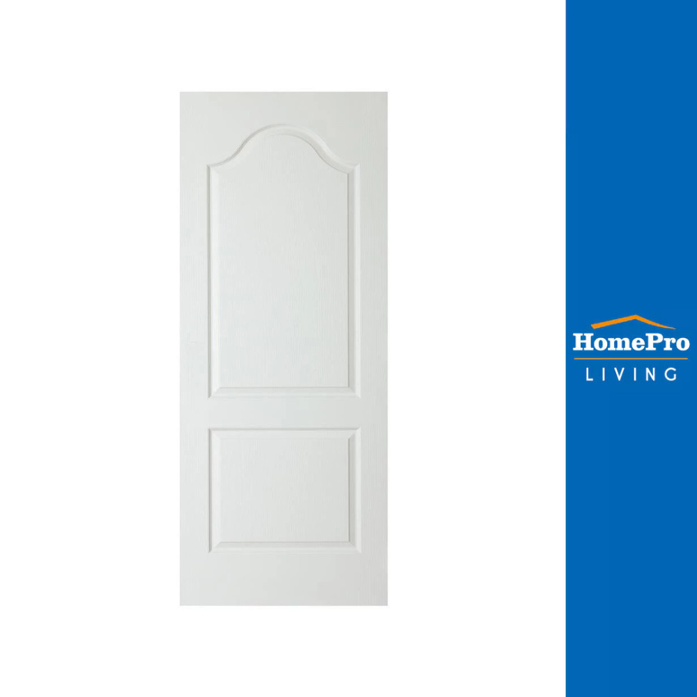AZLE ประตูภายใน HDF สุโขทัย 2 ลูกฟัก 80X200 ซม. สีรองพื้น จัดส่งโดย HomePro