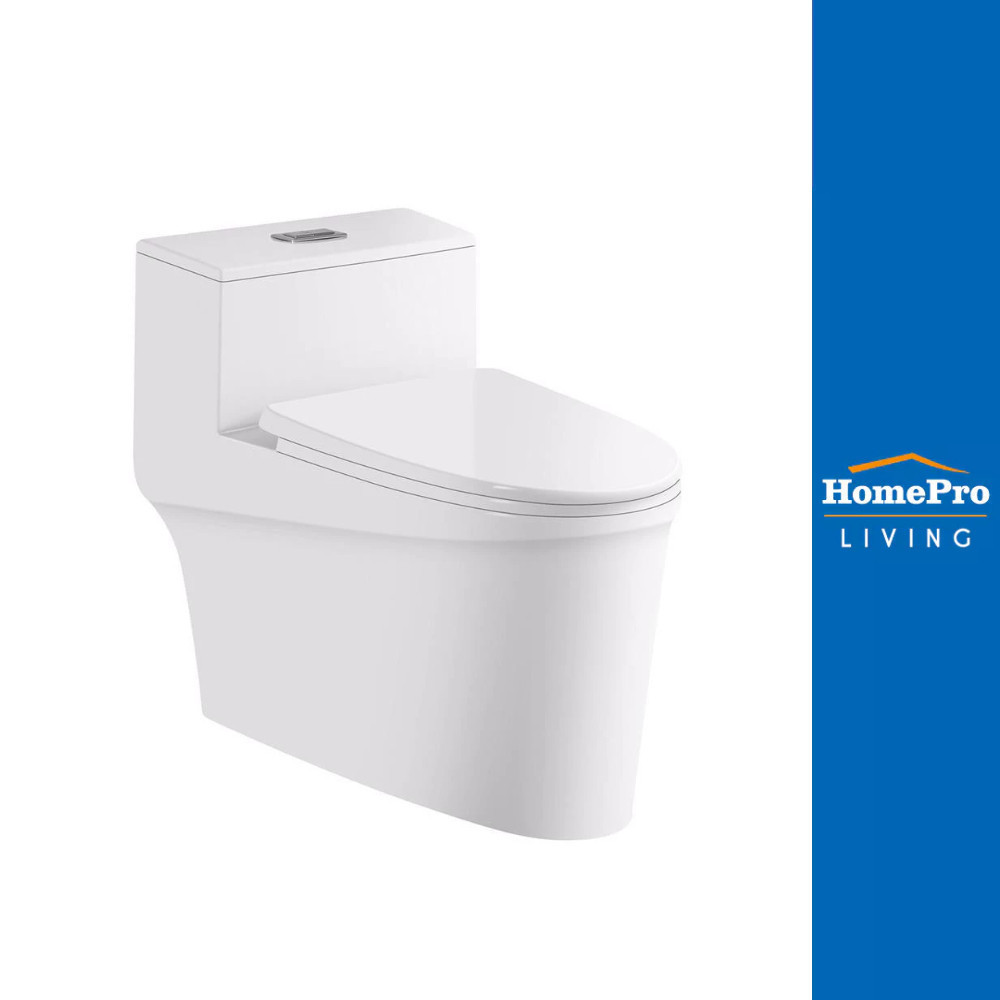 HomePro สุขภัณฑ์ 1 ชิ้น MOYA 329 3/6L สีขาว (HTD) แบรนด์ MOYA