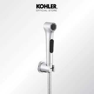 KOHLER Elate hygiene spray w/hose and fixed wall bracket สายฉีดชำระ รุ่นอีเลท สีโครเมี่ยม K-97258X-B-CP​