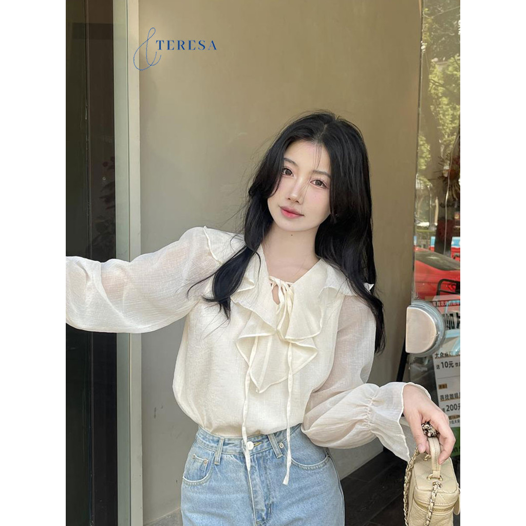 เสื้อเชิ้ตสไตล์สาวเกาหลี ลุคคุณหนู ใส่แล้วดูแพง