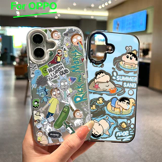 เคส OPPO ตัวการ์ตูน A15 A16 A18 A38 A78 A38 A18 A58 A77 A35 A17 A17K A79 5G A53 A16s A55 A3s A16s A55 A3s ป้องกันการตก