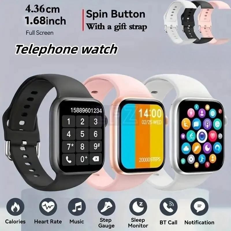 S8 สมาร์ทวอท์ช Smartwatch X7 ผู้ชาย Dial Call สมาร์ทนาฬิกา Tracker สุขภาพกีฬา Tracker นาฬิกาผู้หญิง 