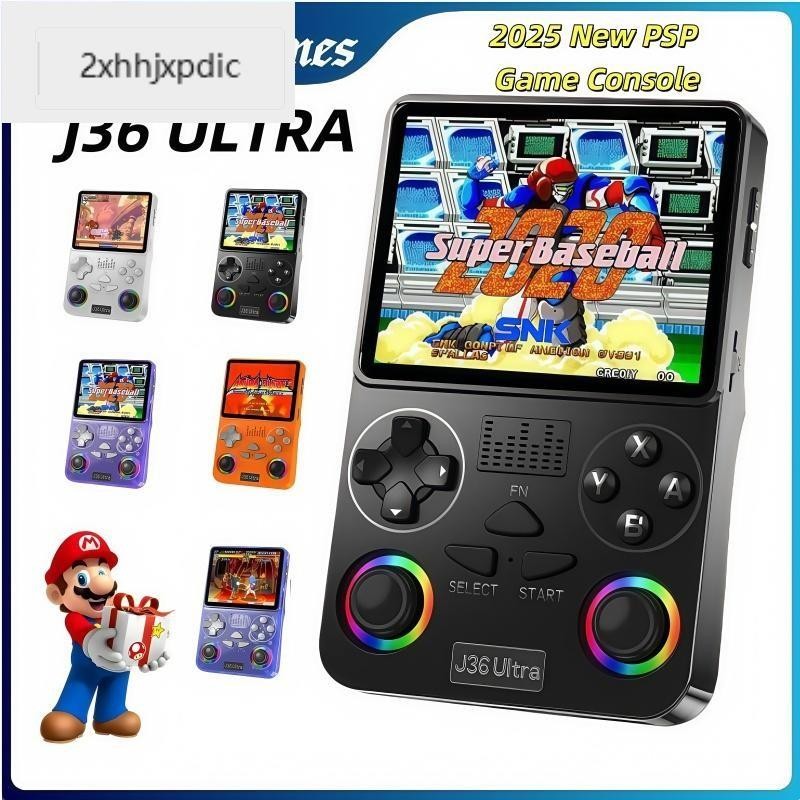 J36 Ultra Global Battle psp เกม Android คอนโซลเกมมือถือแบบพกพา Retro เกมอาร์เคด Nostalgic Handheld