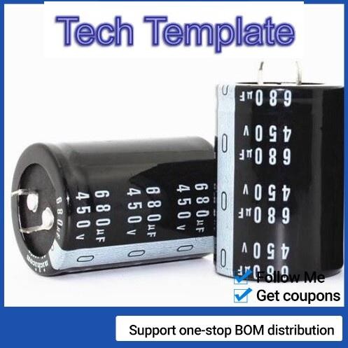 ตัวเก็บประจุอลูมิเนียมไฟฟ้า 470uF 560uF 680uF 820uF 1000uF 400V 450V สําหรับอุปกรณ์เชื่อมไฟฟ้า