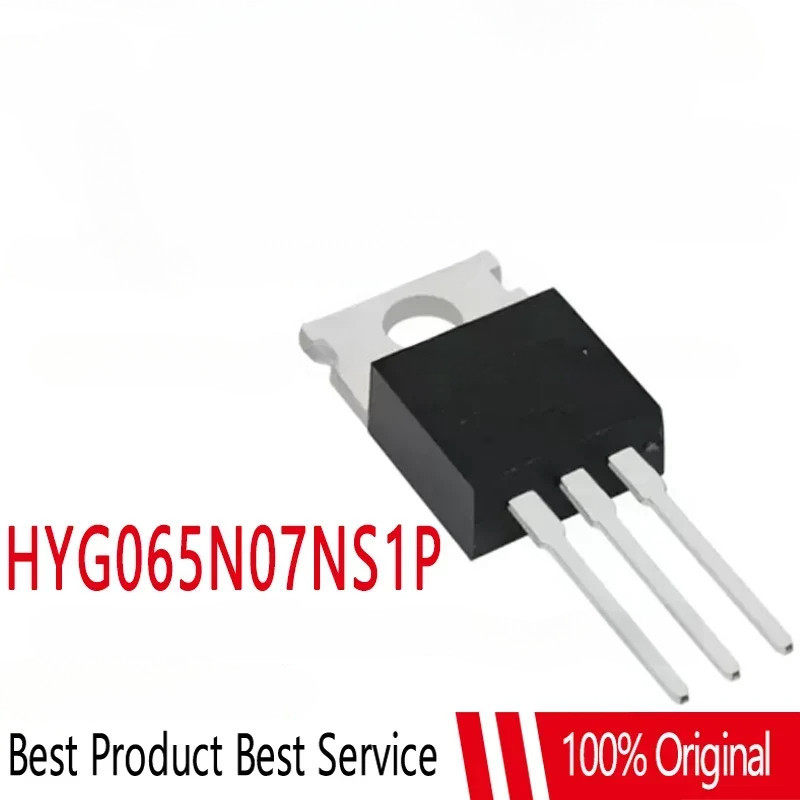 (10-50) ชิ้น/ล็อต Original G065N07 HYG065N07NS1P N-Channel Power MOSFET 100A/70V 5.5mOhms TO-220 100